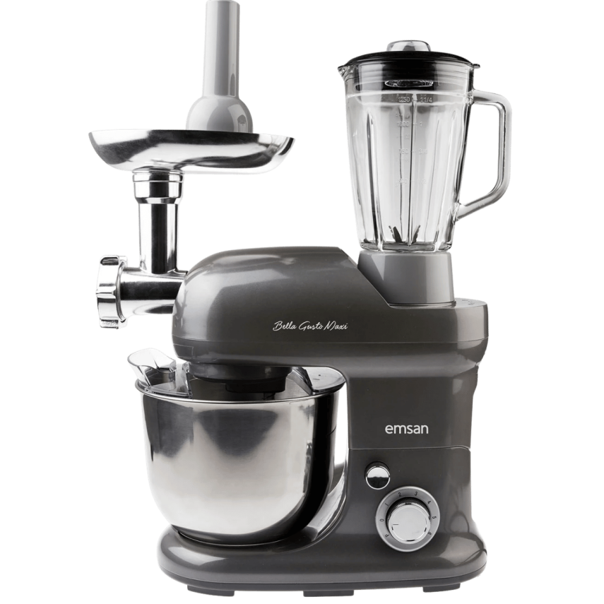 Emsan Bella Gusto Maxi 1300W Stand Mikser Antrasit - 1
